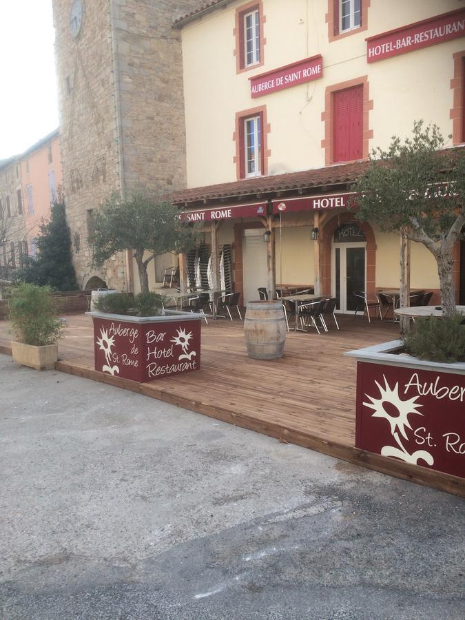 Auberge De St Rome Saint-Rome-de-Tarn Exteriör bild